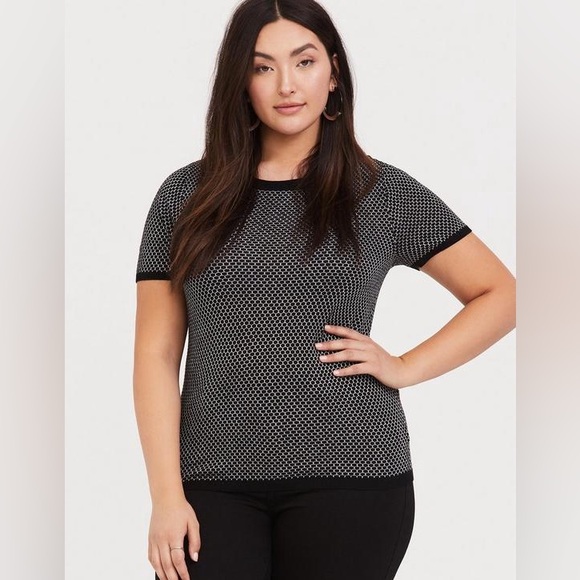 Torrid Geo Sweater Pullover - Picture 1 of 5